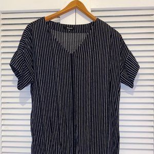 Madewell Striped Tunic Dresss
